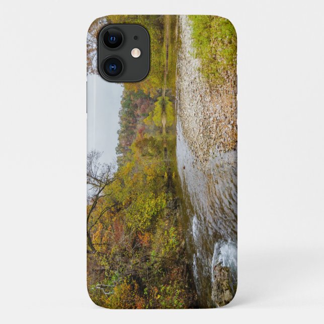 Jacks Fork Autumn iPhone Case (Back)