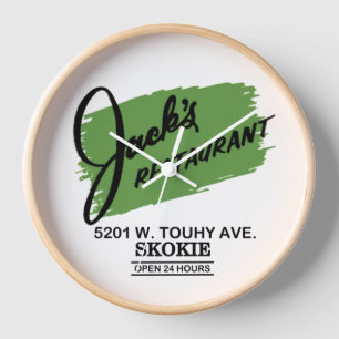 Jack's Restaurant, Skokie, Illinois Clock