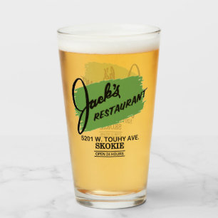 Jack's Restaurant, Skokie, Illinois Glass