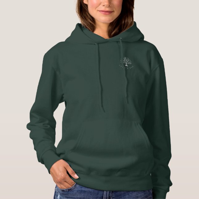 Jack's Sap Woman's Hoodie Pocket and Back Design (Front)