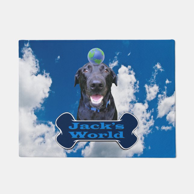 Jack's World Doormat (Front)