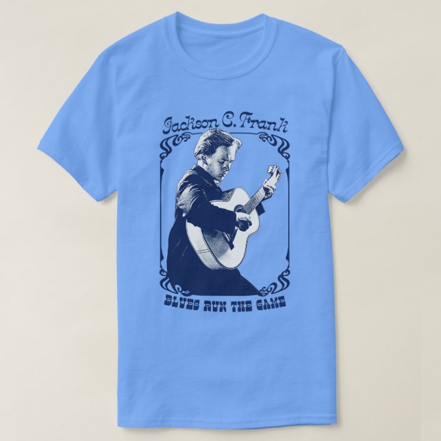 Jackson C Frank Retro Fan Art T-Shirt (Design Front)