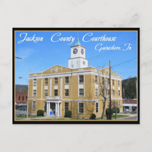 Jackson County Courthouse - Gainesboro, TN Postcard