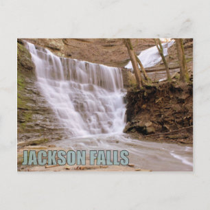 Jackson Falls, Natchez Trace Parkway, Postcard