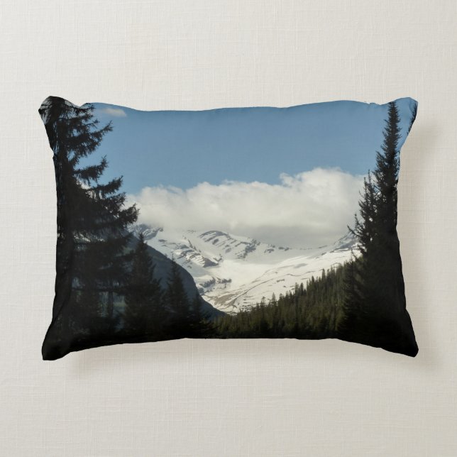 Jackson Glacier Overlook at Glacier National Park Decorative Cushion (Front)