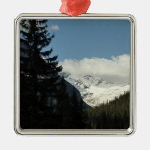 Jackson Glacier Overlook at Glacier National Park Metal Tree Decoration