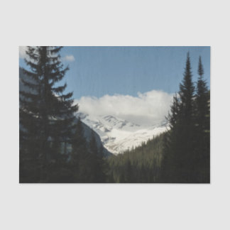 Jackson Glacier Overlook at Glacier National Park Tissue Paper