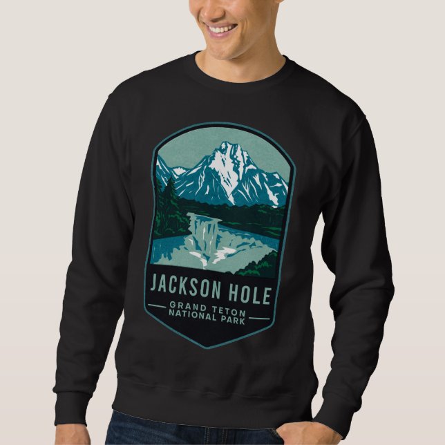 Jackson Hole Grand Teton National Park Sweatshirt (Front)