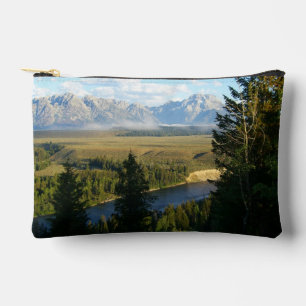 Jackson Hole Mountains and River Accessory Pouch