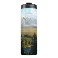 Jackson Hole Mountains and River