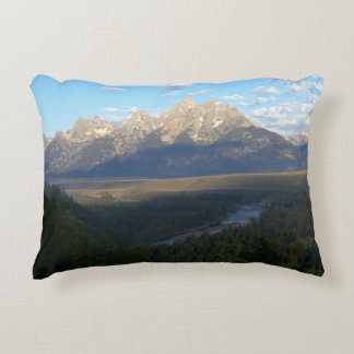 Jackson Hole Mountains (Grand Teton National Park) Decorative Cushion