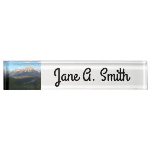 Jackson Hole Mountains (Grand Teton National Park) Nameplate