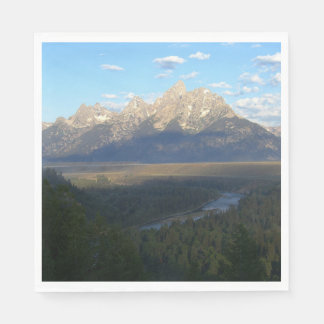 Jackson Hole Mountains (Grand Teton National Park) Napkin