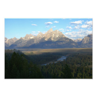 Jackson Hole Mountains (Grand Teton National Park) Photo Print