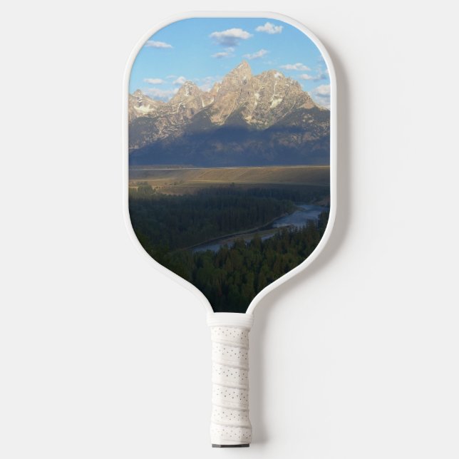 Jackson Hole Mountains (Grand Teton National Park) Pickleball Paddle (Front)