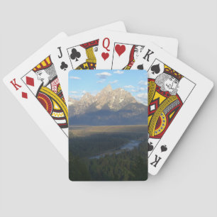 Jackson Hole Mountains (Grand Teton National Park) Playing Cards