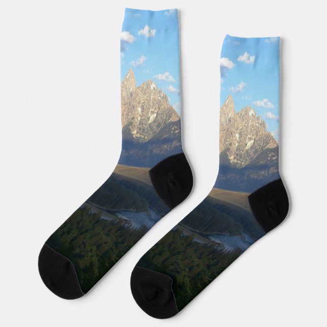 Jackson Hole Mountains (Grand Teton National Park) Socks (Left)
