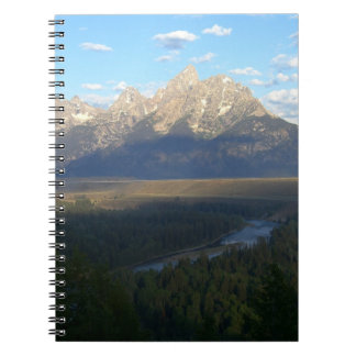 Jackson Hole Mountains (Grand Teton National Park) Spiral Notebook