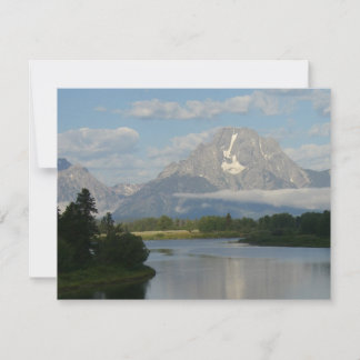 Jackson Hole River at Grand Teton National Park
