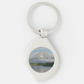 Jackson Hole River at Grand Teton National Park Key Ring