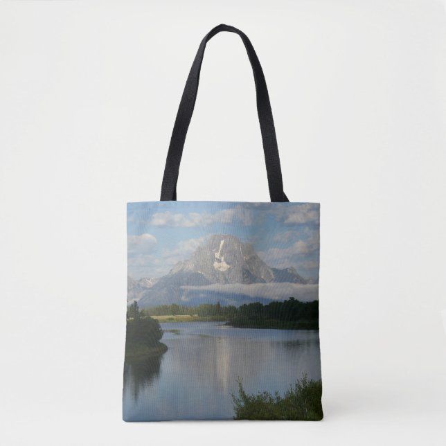 Jackson Hole River at Grand Teton National Park Tote Bag (Front)