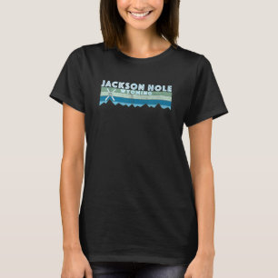 Jackson Hole, WY Ski T Shirt Vintage Jackson Hole