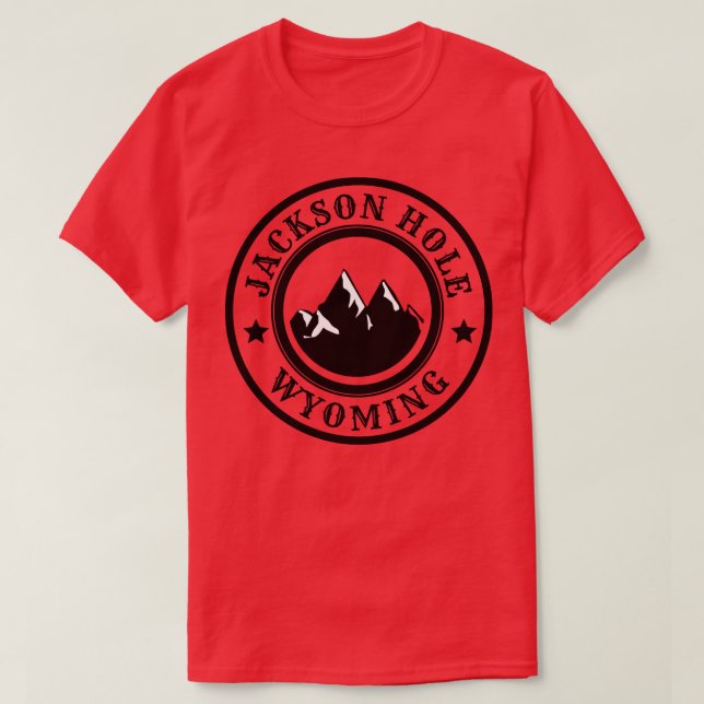Jackson Hole Wyoming 1 T-Shirt (Design Front)