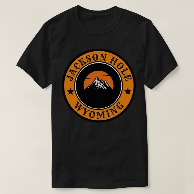 Jackson Hole Wyoming 2 T-Shirt (Design Front)