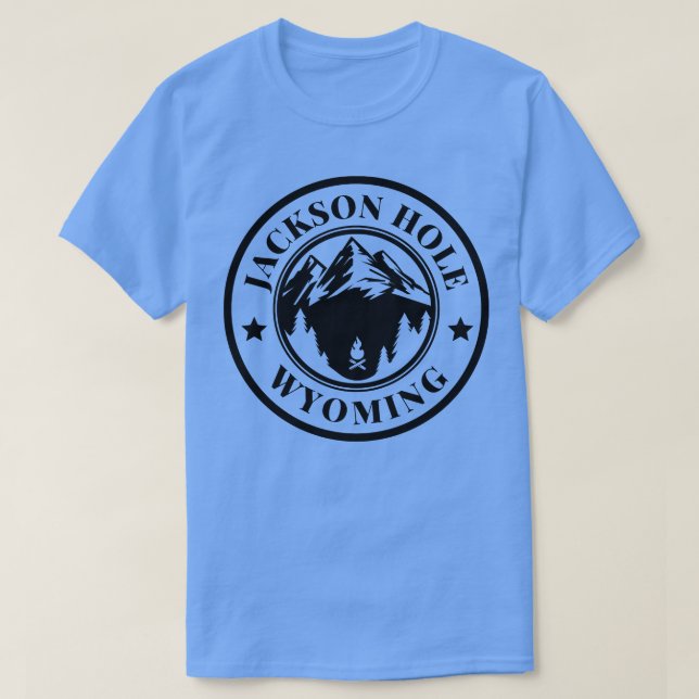 Jackson Hole Wyoming 5 T-Shirt (Design Front)