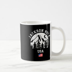 Jackson Hole Wyoming Ski Resort Alpine Skiing Amer Coffee Mug