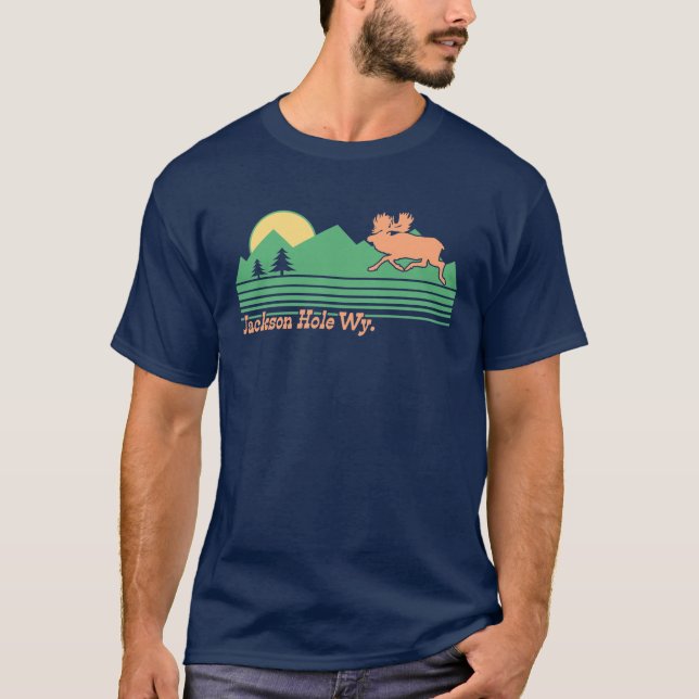 Jackson Hole Wyoming T-Shirt (Front)