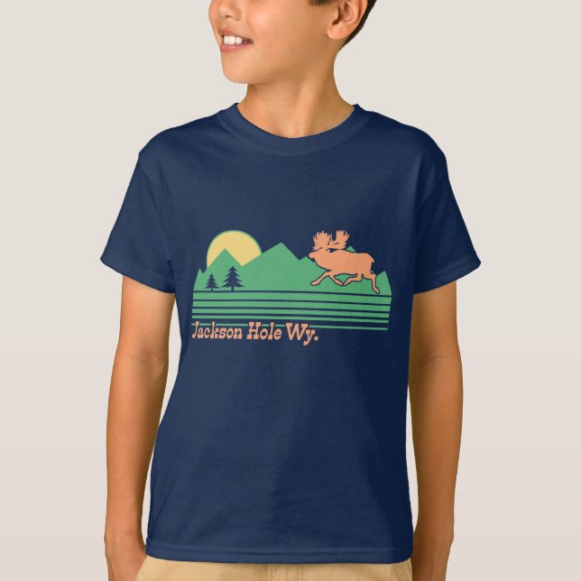 Jackson Hole Wyoming T-Shirt (Front)