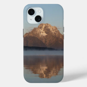 Jackson Lake Dam Reflection iPhone 15 Case