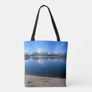 Jackson Lake, Wyoming Tote Bag