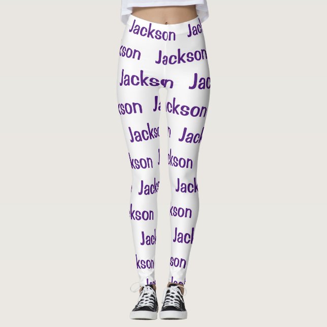 Jackson Polar Bears, Massillon, Ohio Leggings (Front)