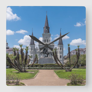 Jackson Square, NOLA Square Wall Clock