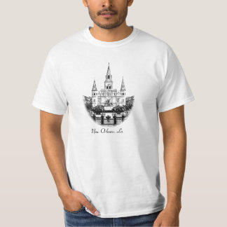 Jackson Square St Louis Cathedral New Orleans T-Shirt