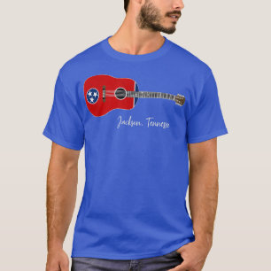 Jackson Tennessee Guitar  T-Shirt