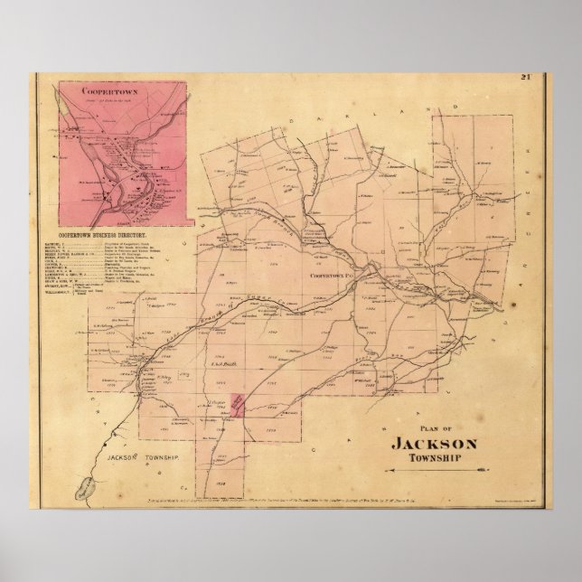 Jackson Township Poster (Front)