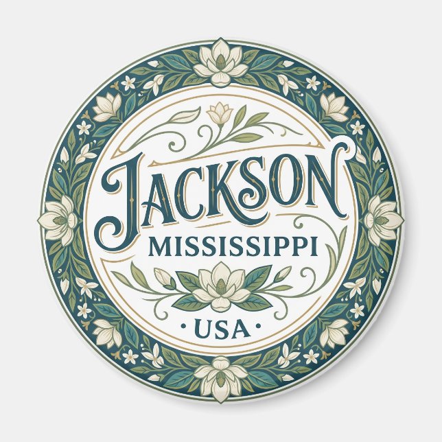 Jackson USA Magnet (Front)