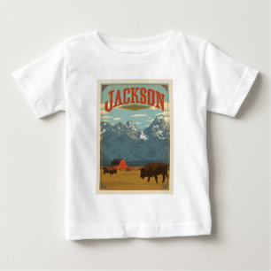 Jackson Wyoming Baby T-Shirt