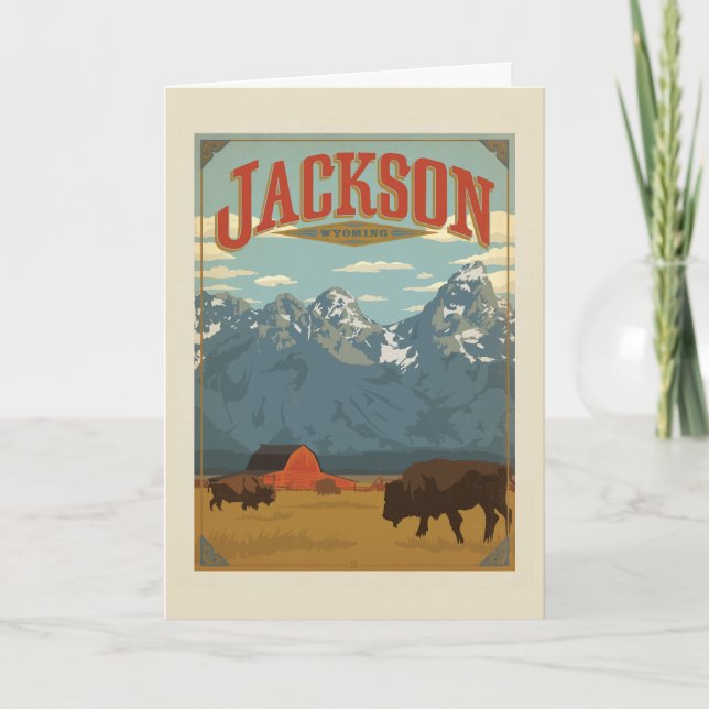 Jackson | Wyoming Card (Front)