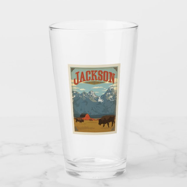 Jackson | Wyoming Glass (Front)