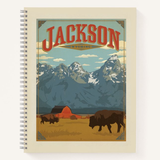 Jackson | Wyoming Notebook (Front)