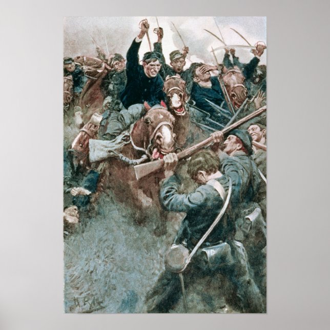 Jackson's Brigade Standing Like a Stone Wall Poster (Front)