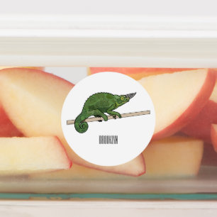 Jackson's chameleon cartoon illustration