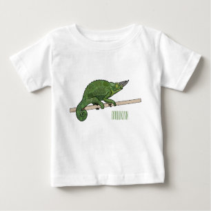 Jackson's chameleon cartoon illustration baby T-Shirt