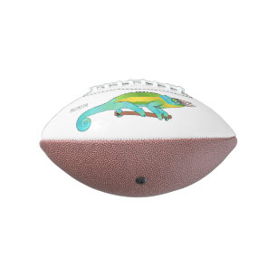 Jackson's chameleon cartoon illustration football