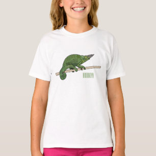 Jackson's chameleon cartoon illustration T-Shirt