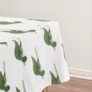 Jackson's chameleon cartoon illustration tablecloth